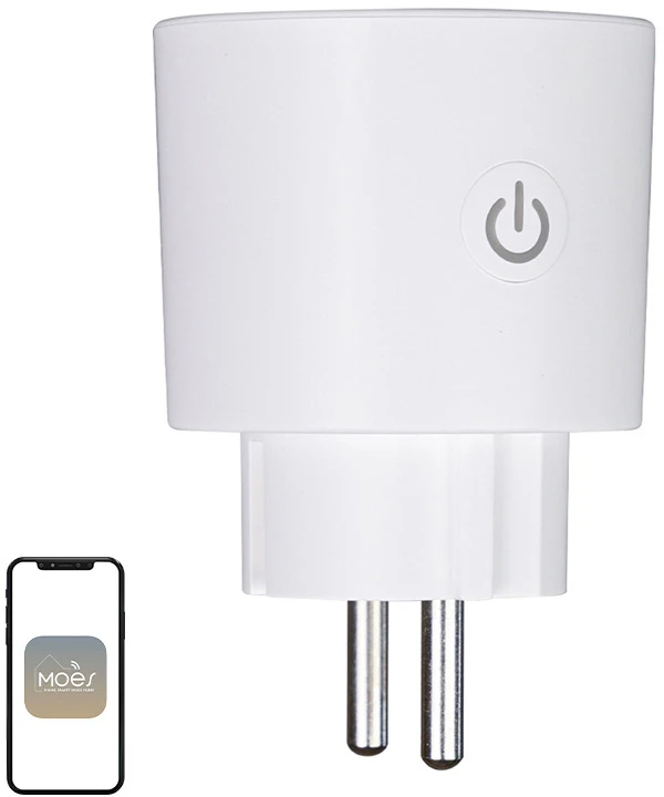 Moes Matter išmanusis 16A Wifi elektros kištukas su sąnaudų matavimu Smart life, Tuya