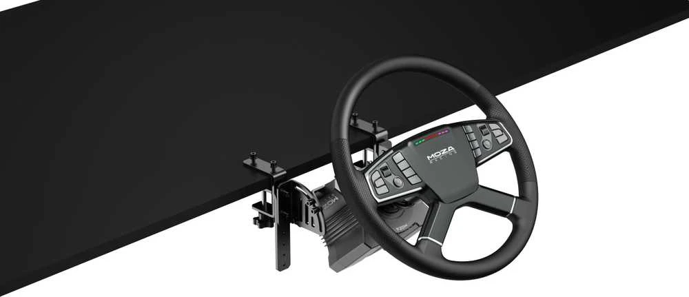 Žaidimų vairas Moza Racing RS071 Truck Driving Simulator Bundle – juodos spalvos