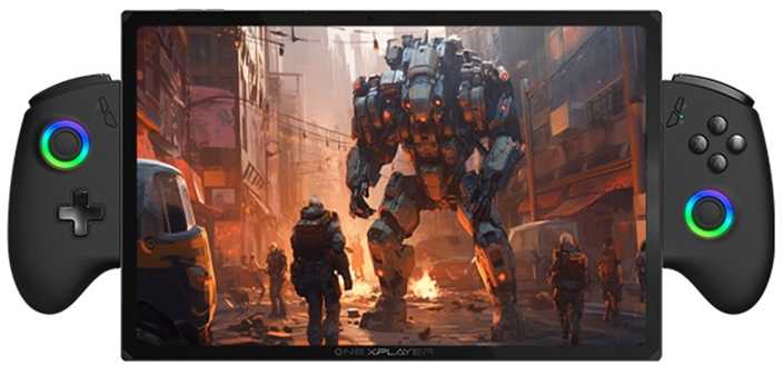 Nešiojama žaidimų konsolė „Onexplayer X1 Pro AMD AI370“, 32 GB RAM ir 2 TB atminties.