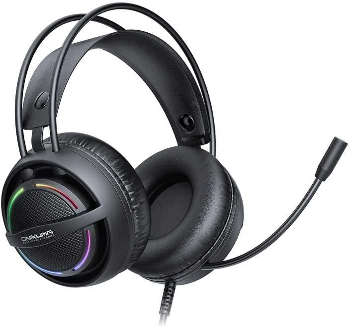Onikuma X88 ausinės su RGB apšvietimu