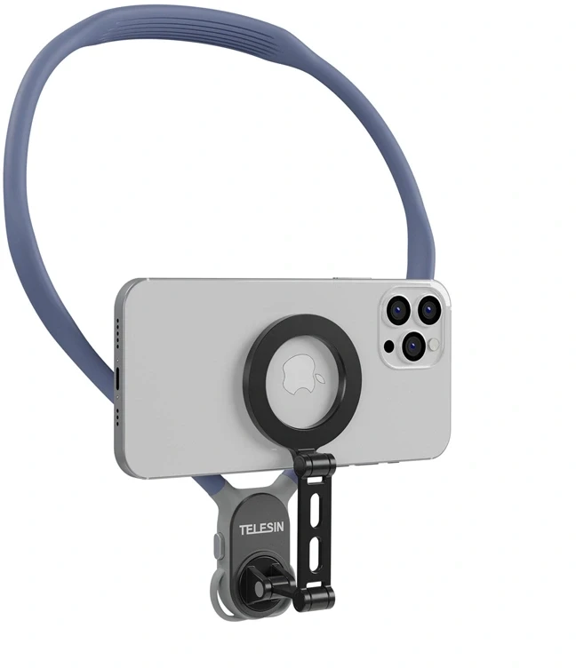 Phone Mount TELESIN MNM-002-B Magnetic Neck for iPhone 12-16