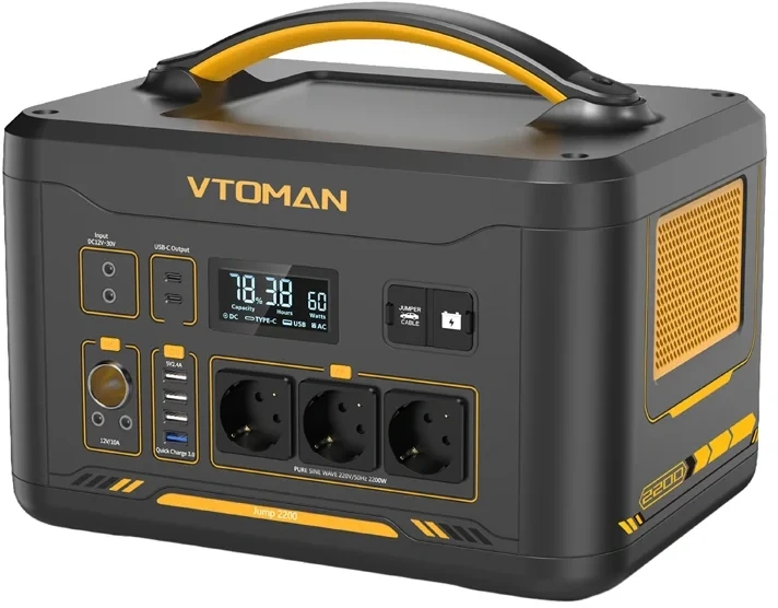 Portable Power Station VTOMAN Jump 2200 2200W