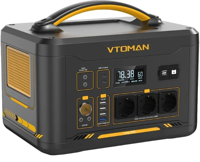 Portable Power Station VTOMAN Jump 2200 2200W