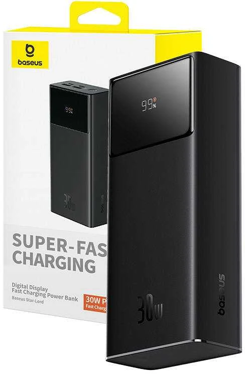 PowerBank Baseus Star-Lord skaitmeninis ekranas 30000mAh 30W