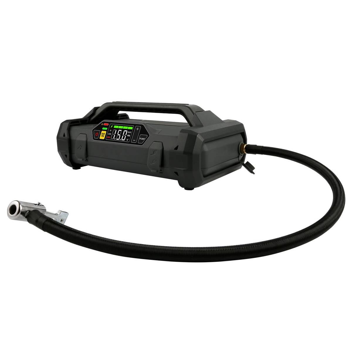 Gens Ace & Tattu Powerbank / Jump Starteris Lokithor JA301 20000mAh, 2000A su kompresoriumi 10-150 PSI