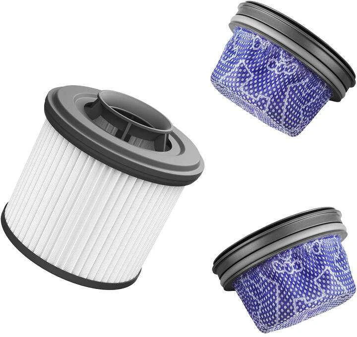 Filtrų komplektas: 1 * HEPA filtras, 2 * įleidžiamo oro kempinės filtro laikiklis, skirtas „Dreame Z20/Z30“