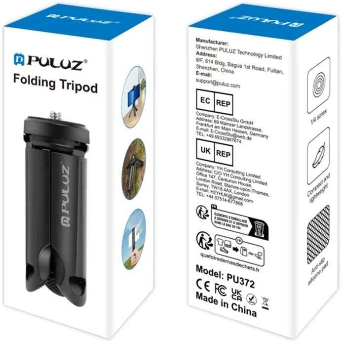 Puluz Folding Tripod for Cell Phones