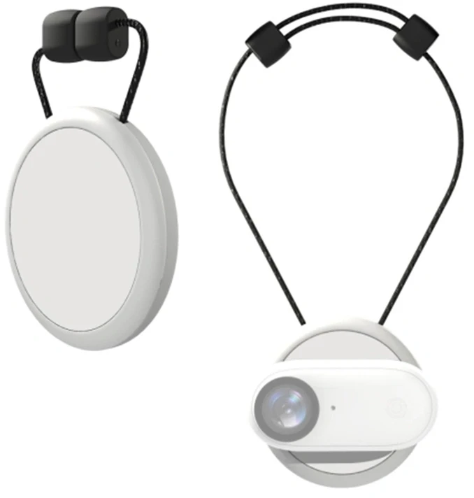 Puluz magnetinis laikiklis, skirtas Insta360 GO 3/GO 3S (baltas)