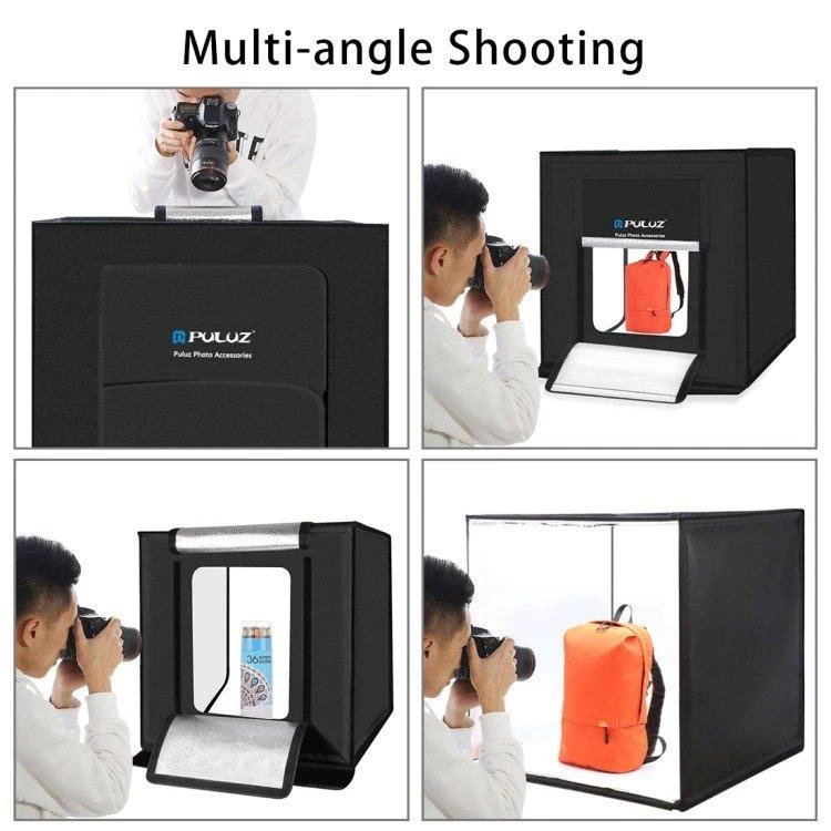 Puluz Fotografavimo kubas LED 60cm 3380 lmn