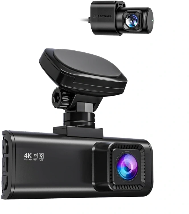 REDTIGER F7N Pro WiFi 4K + 1080p Dash Cam