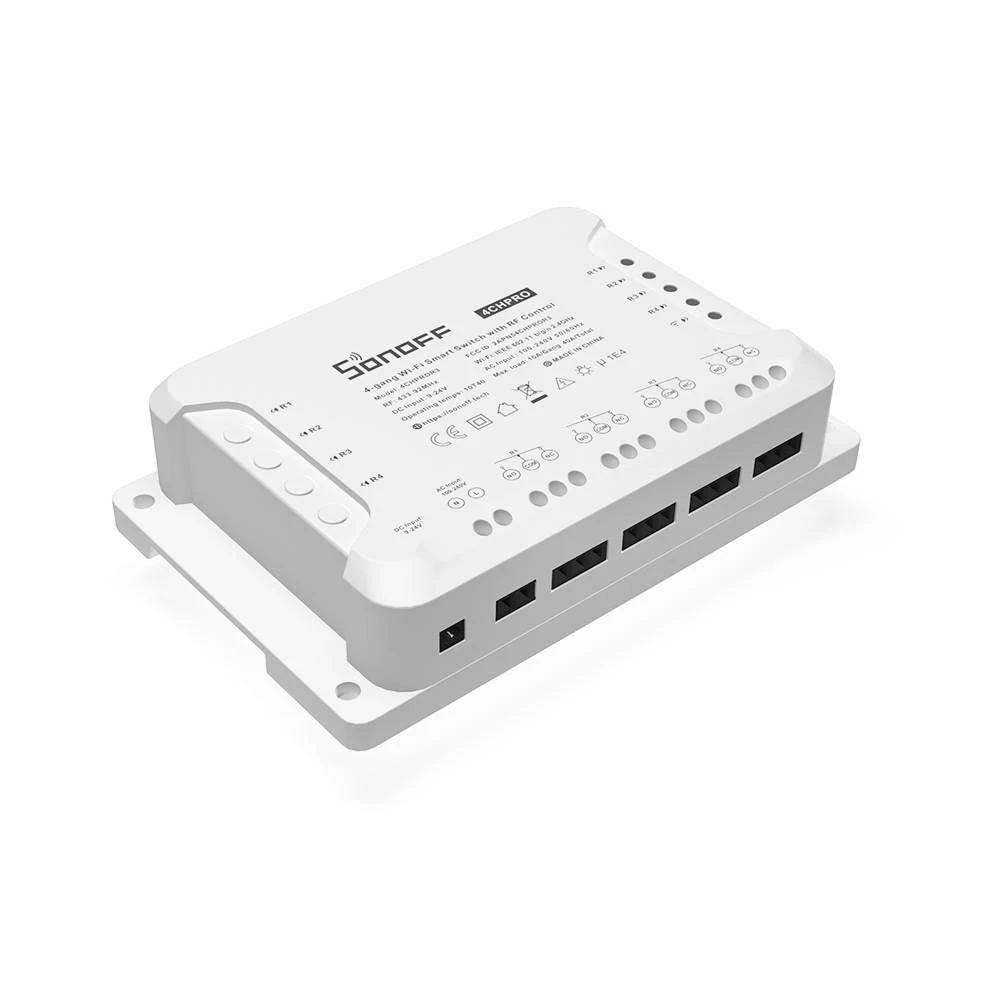 Sonoff R3 4-kanalų išmani relė valdoma WiFi 230VAC 2200W