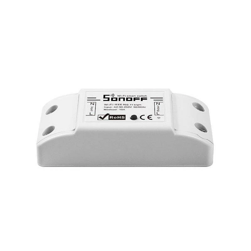 Sonoff Basic R2 1-kanalo išmani relė valdoma WiFi - 230VAC 2200W