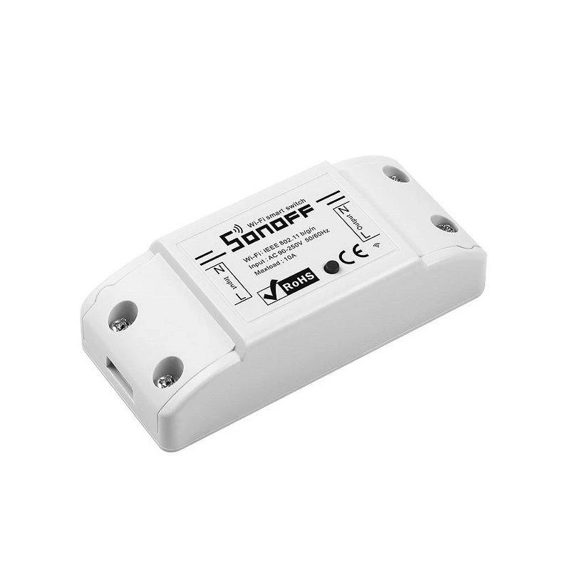 Sonoff Basic R2 1-kanalo išmani relė valdoma WiFi - 230VAC 2200W