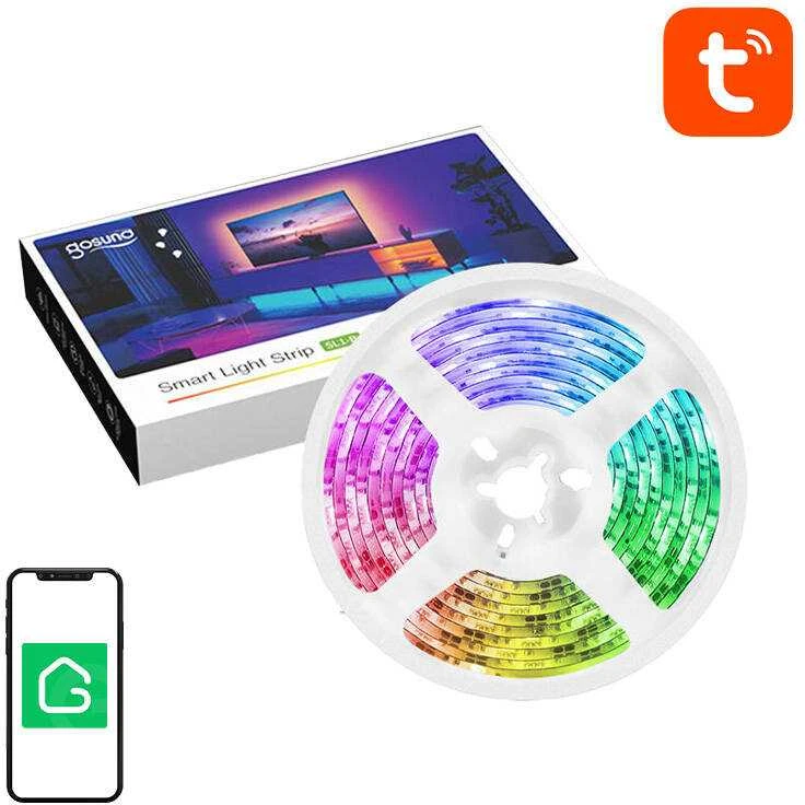 Išmani WiFi RGB LED šviesos juosta Gosund SL1 (2,8m), Tuya