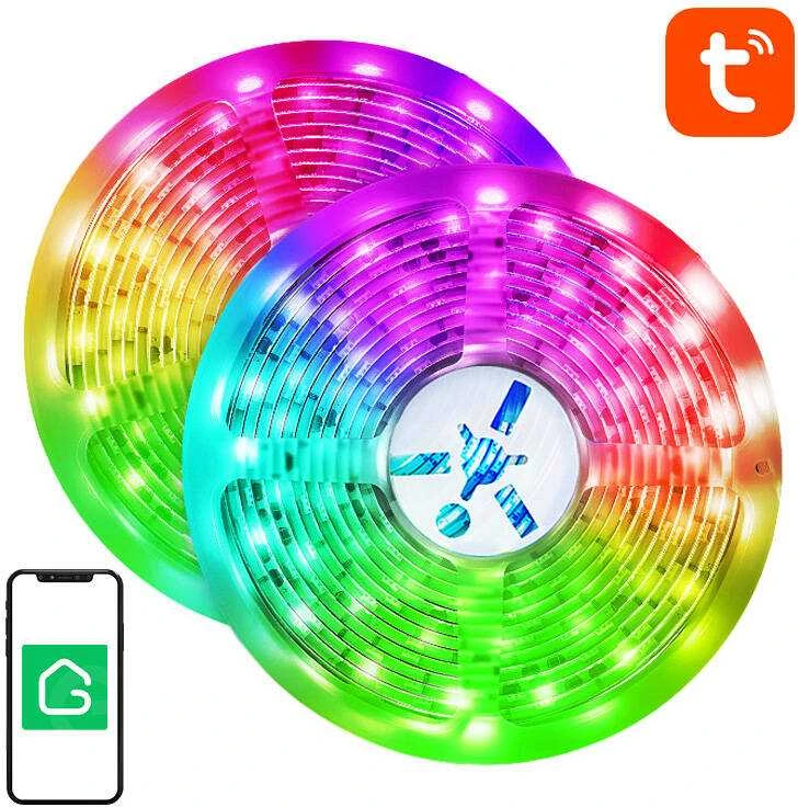 Išmani WiFi RGB LED šviesos juosta NiteBird SL3 (2x5m), Tuya