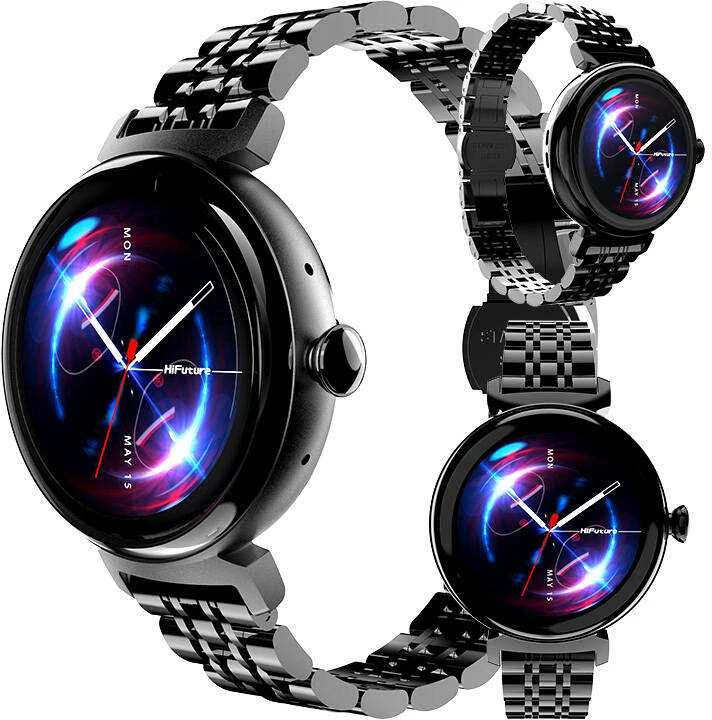 Išmanusis laikrodis SmartWatch HiFuture Future Aura, Juodos spalvos