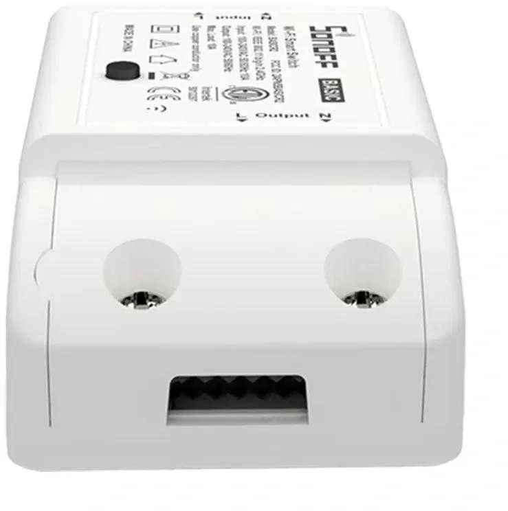 Sonoff Basic R2 1-kanalo išmani relė valdoma WiFi - 230VAC 2200W