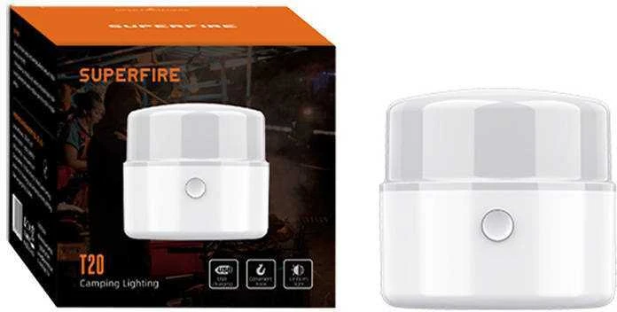 Stovyklavietė Superfire T20, 180lm, USB