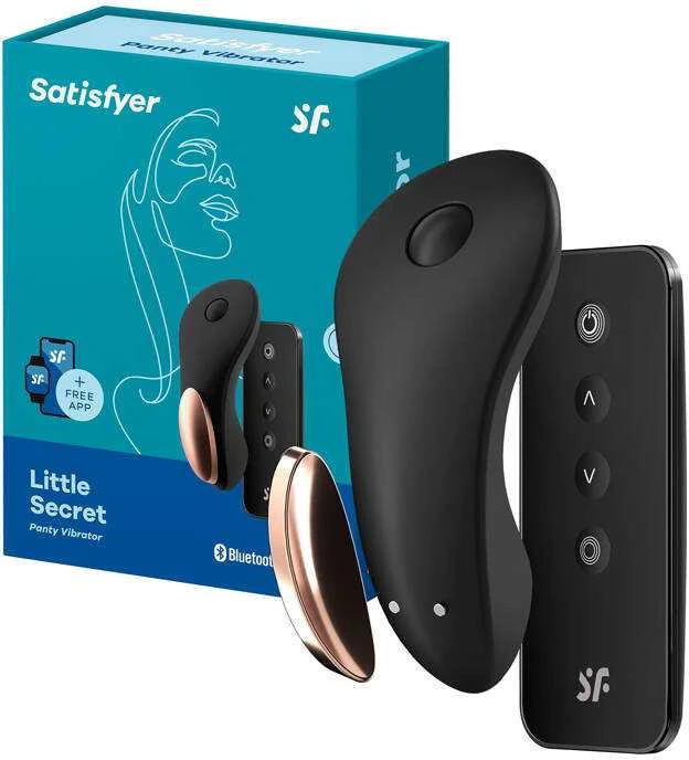 „Satisfyer Little Secret“ stimuliatorius (juodas)