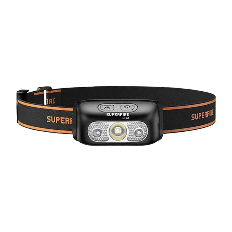 Superfire HL05-D priekinis žibintas 110lm USB