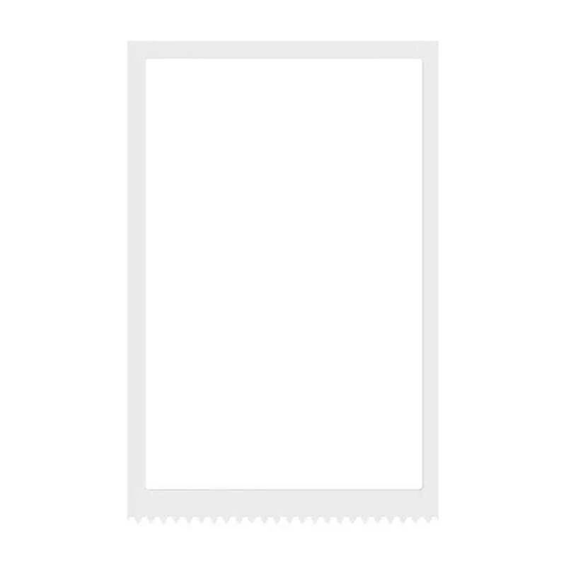 Šiluminės etiketės Niimbot lipdukai 50x70 mm - 100 vnt Baltos spalvos