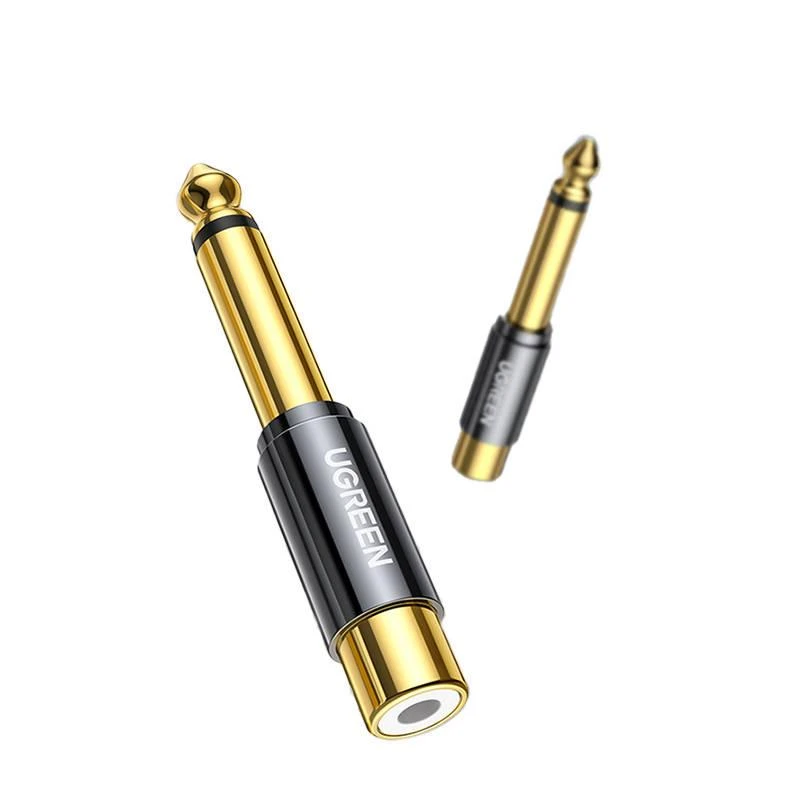 Adapteris 6.35mm kištukas - RCA lizdas AV169 UGREEN