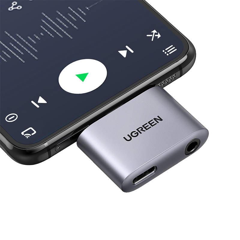 UGREEN CM231 USB-C – USB-C 3,5 mm adapteris