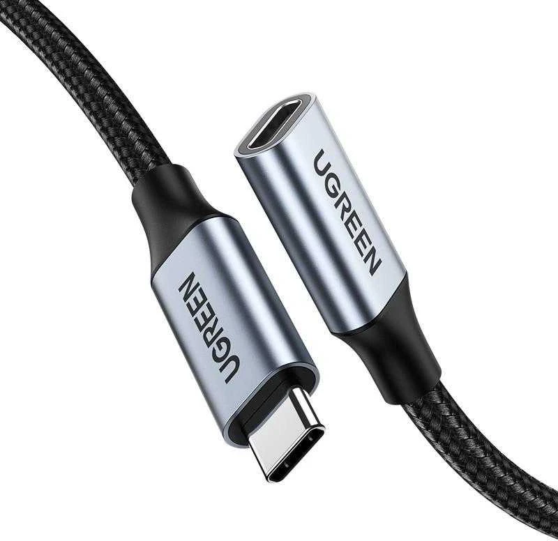 UGREEN US372 Gen2 USB-C 3.1 kištukas - USB-C lizdas laidas 1m