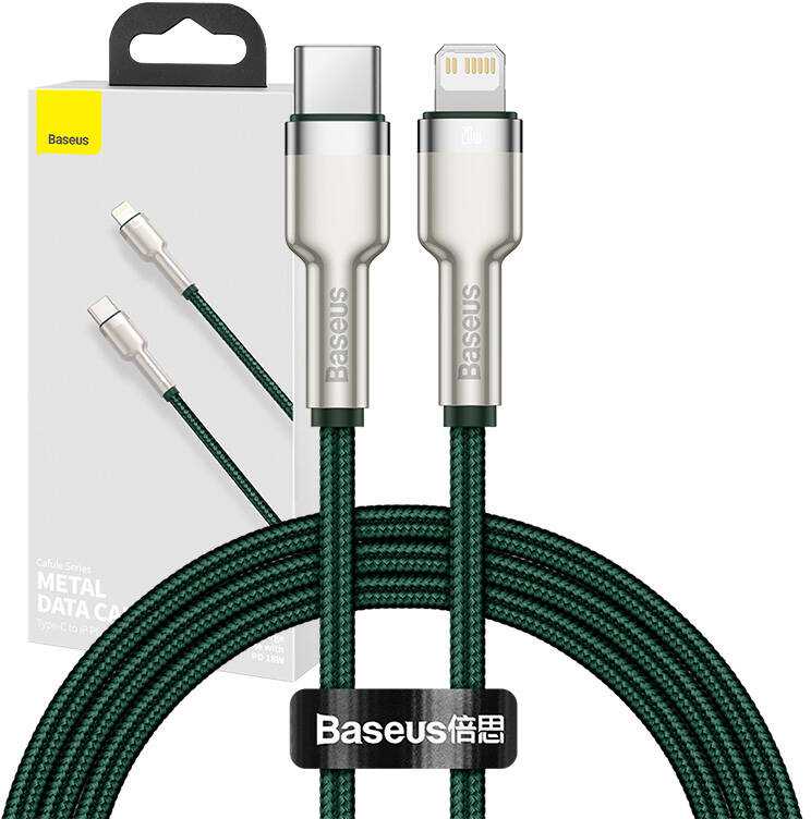 Baseus Cafule USB-C - Lightning kabelis PD 20W 1m