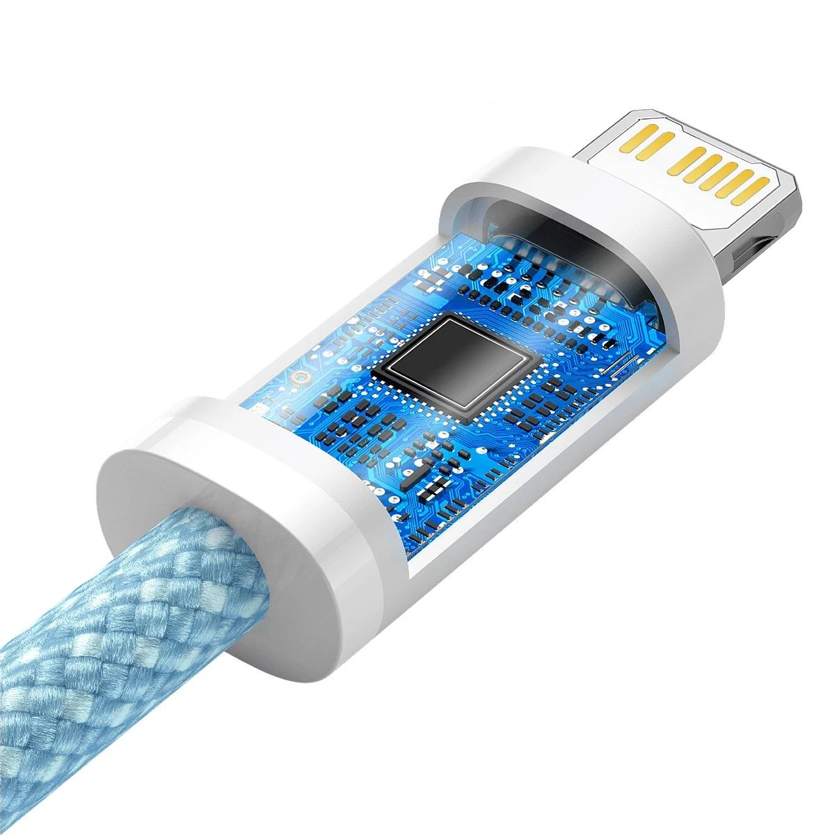 Baseus Dynamic Series USB-C - Lightning kabelis 20W 1m – Mėlynas