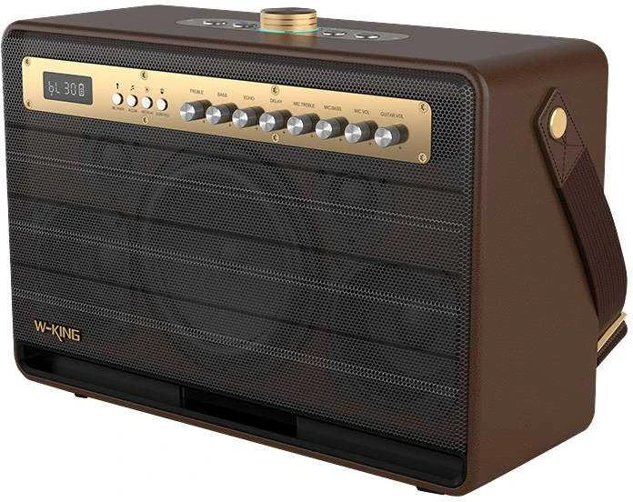 Belaidis Bluetooth garsiakalbis W-KING K6L 120W (rudas)