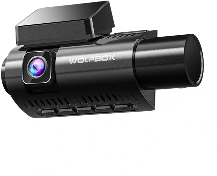 Vaizdo registratorius - WOLFBOX i07 2,5K Wi‑Fi 1080p 3 kanalų GPS 3 colių IPS