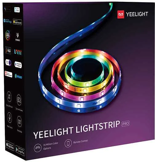 Yeelight | LED šviesos juostelė Pro 2 m | 1,2 W | WLAN, „Bluetooth“