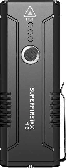 Superfire M12 prožektorius - 8000lm, 6 modes, waterproof
