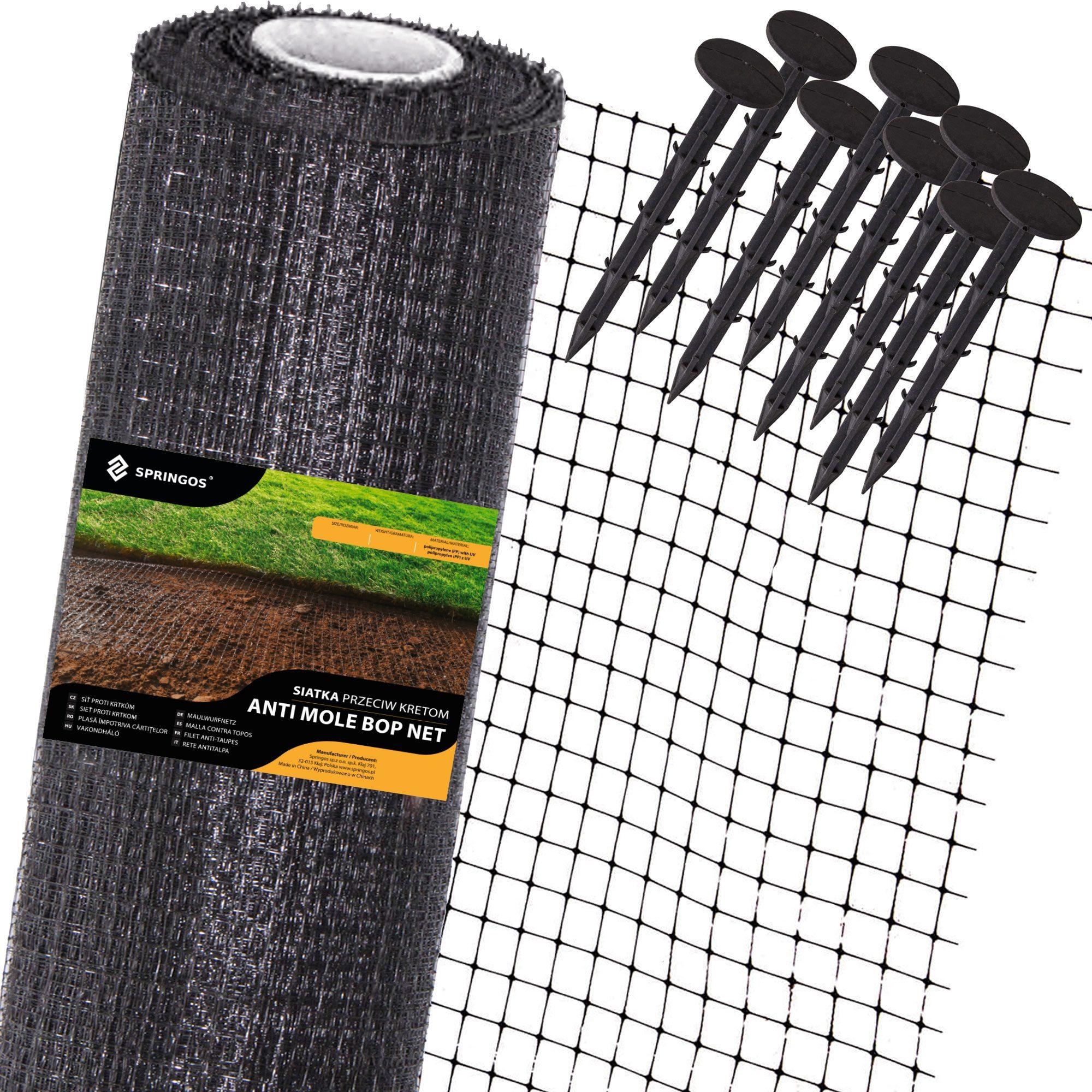 Springos Tinklelis nuo kurmių 2 × 200 m
