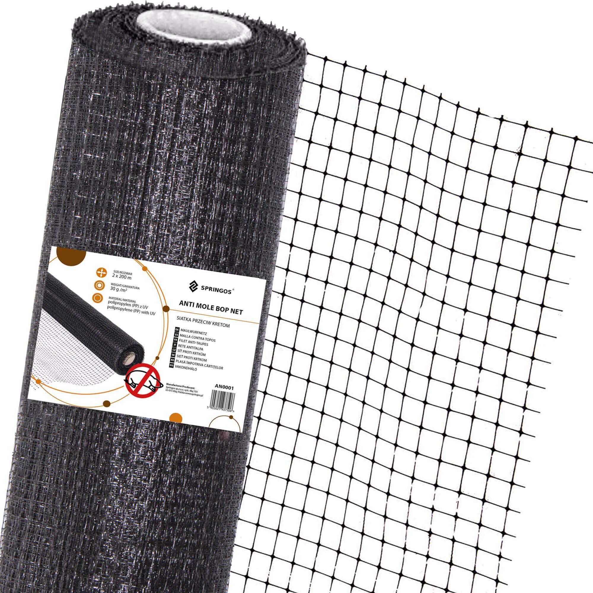 Springos Tinklelis nuo kurmių Springus AN0003 2x50 m 30g/m2