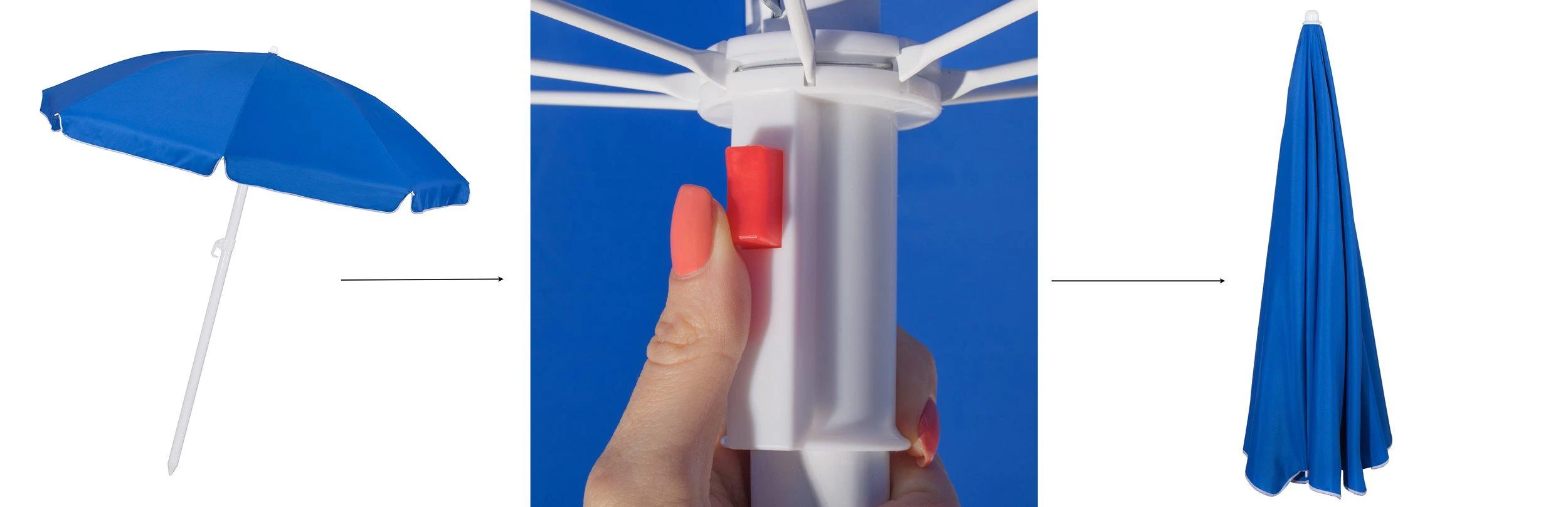 Paplūdimio skėtis Springos BU0003 240 cm