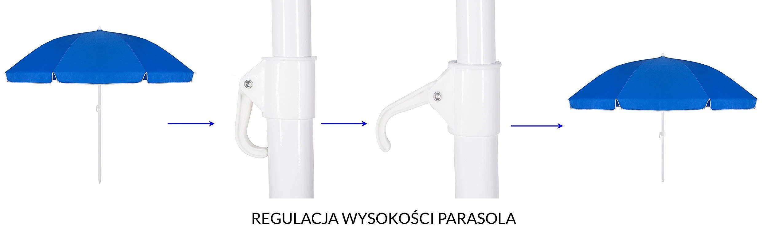 Paplūdimio skėtis Springos BU0003 240 cm