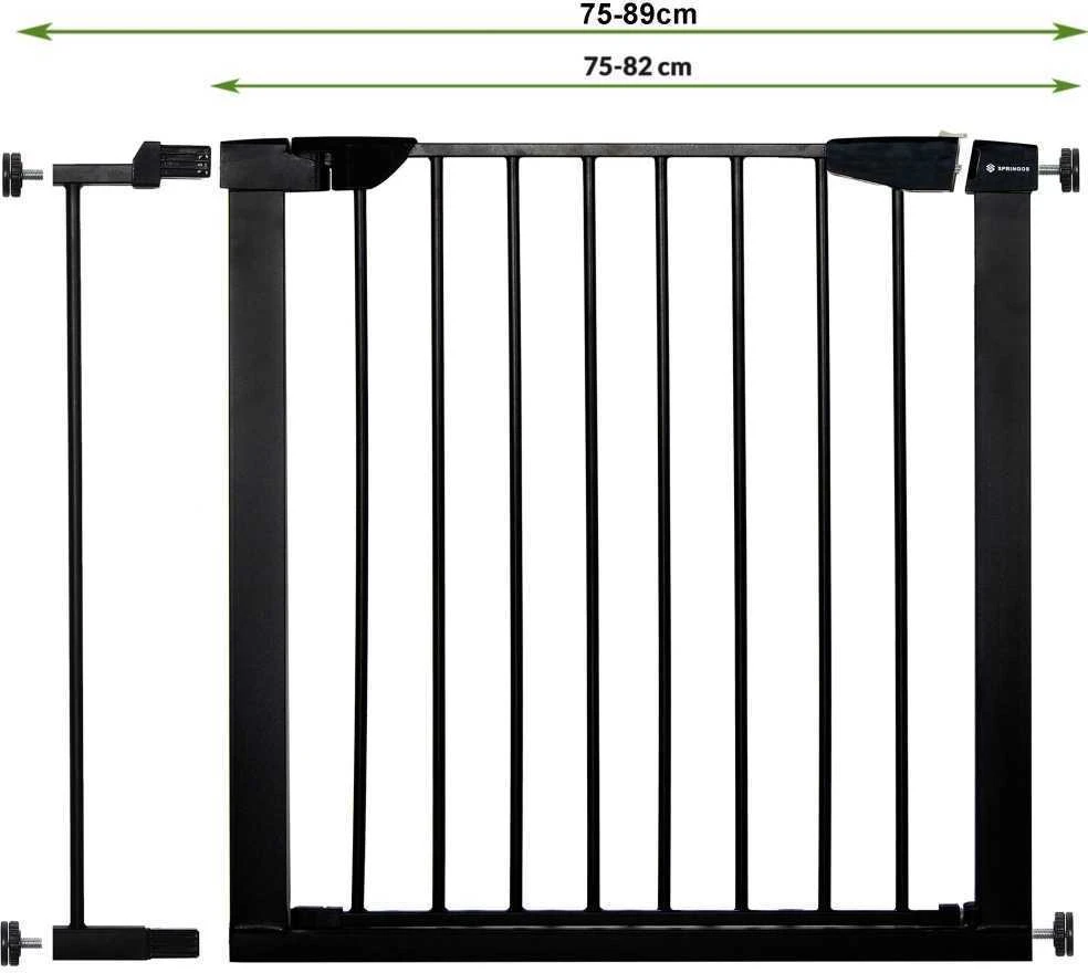 Apsauginiai vartai Springos SG0002A 75-89 cm