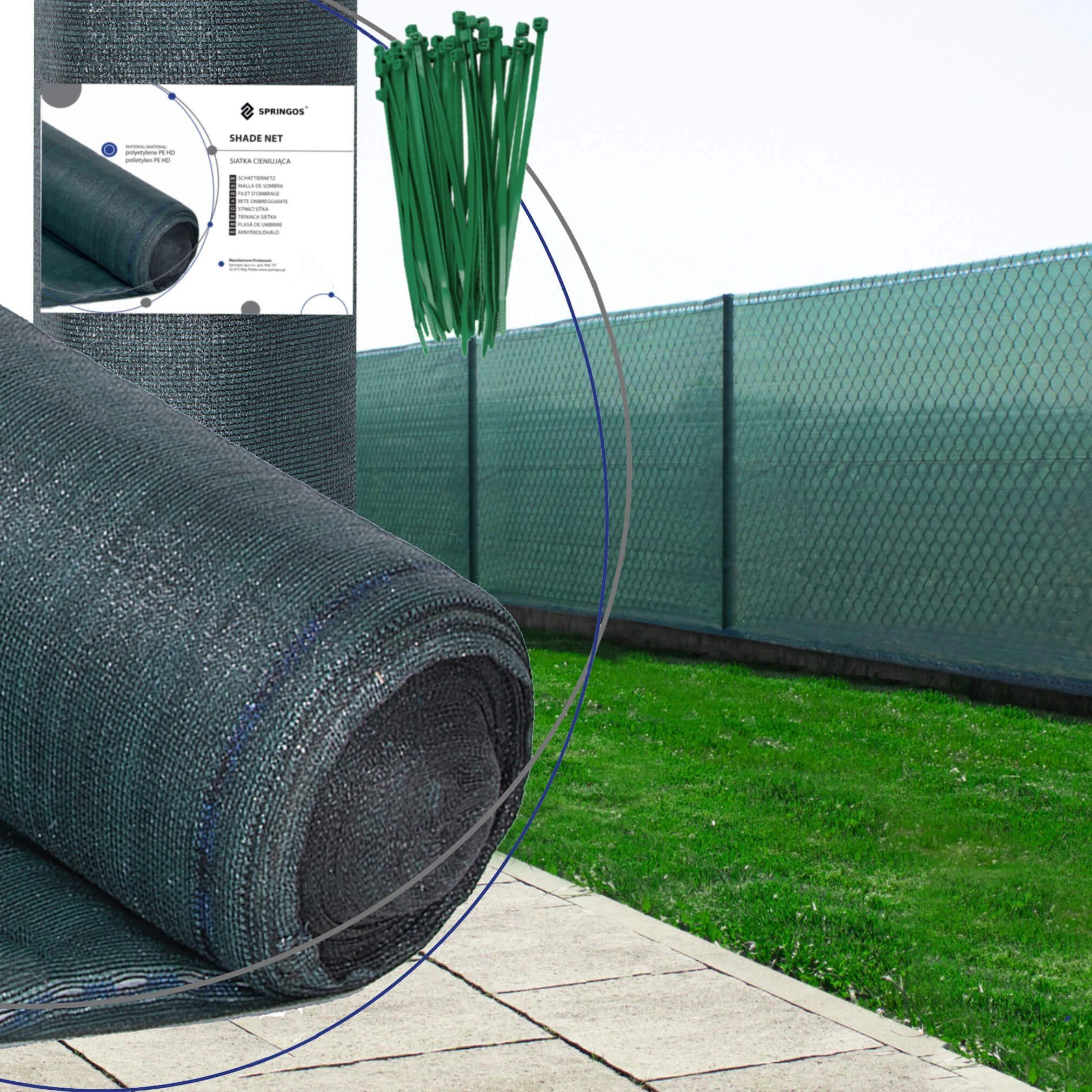 Springos Tvoros tinklas 1,2 x 50 m