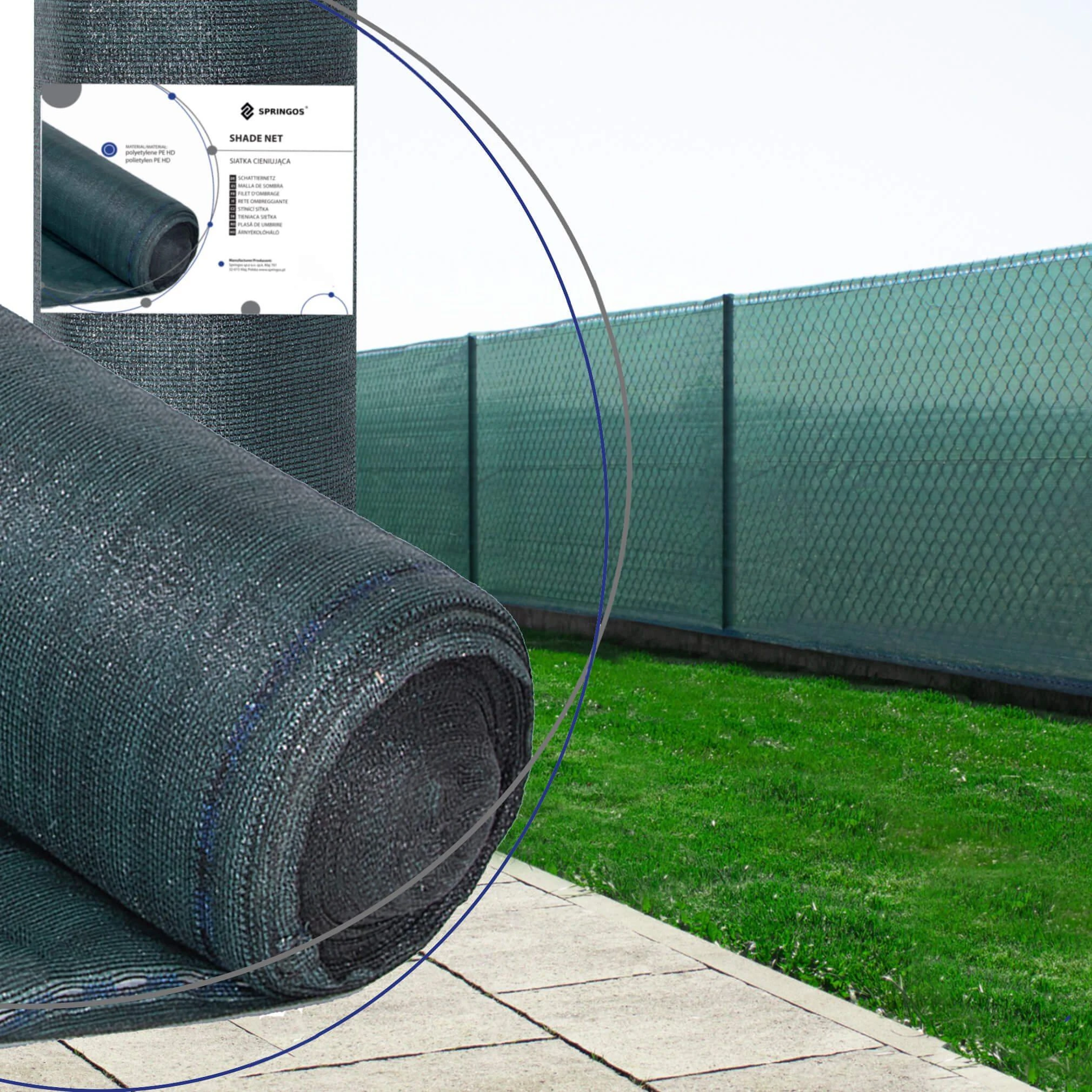 Springos Tvoros tinklas 1,2 x 50 m