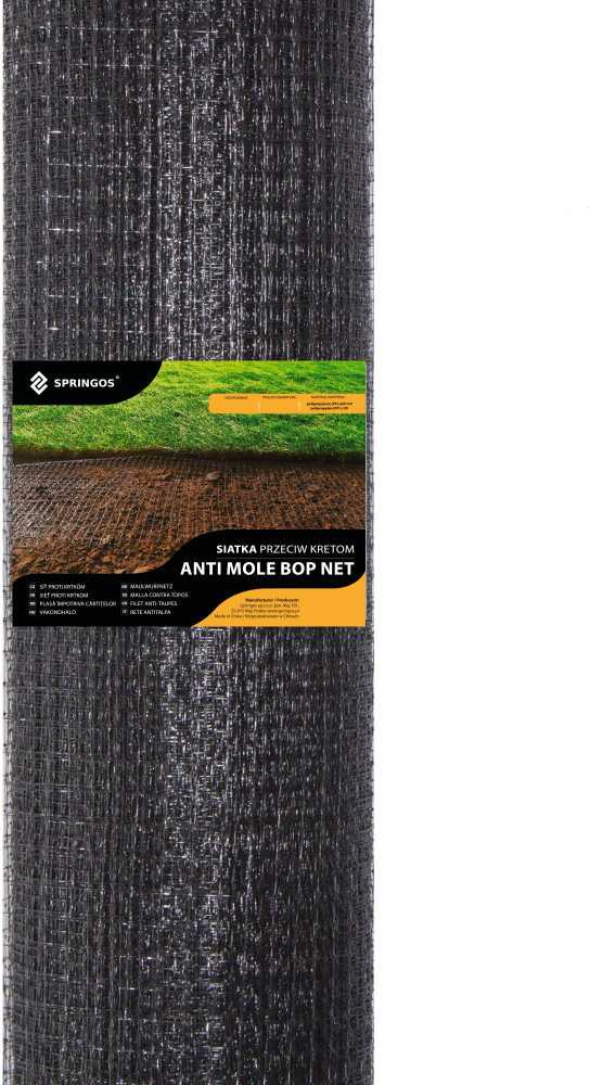 Tinklelis nuo kurmių Springos 45 g/m² 2x200 m