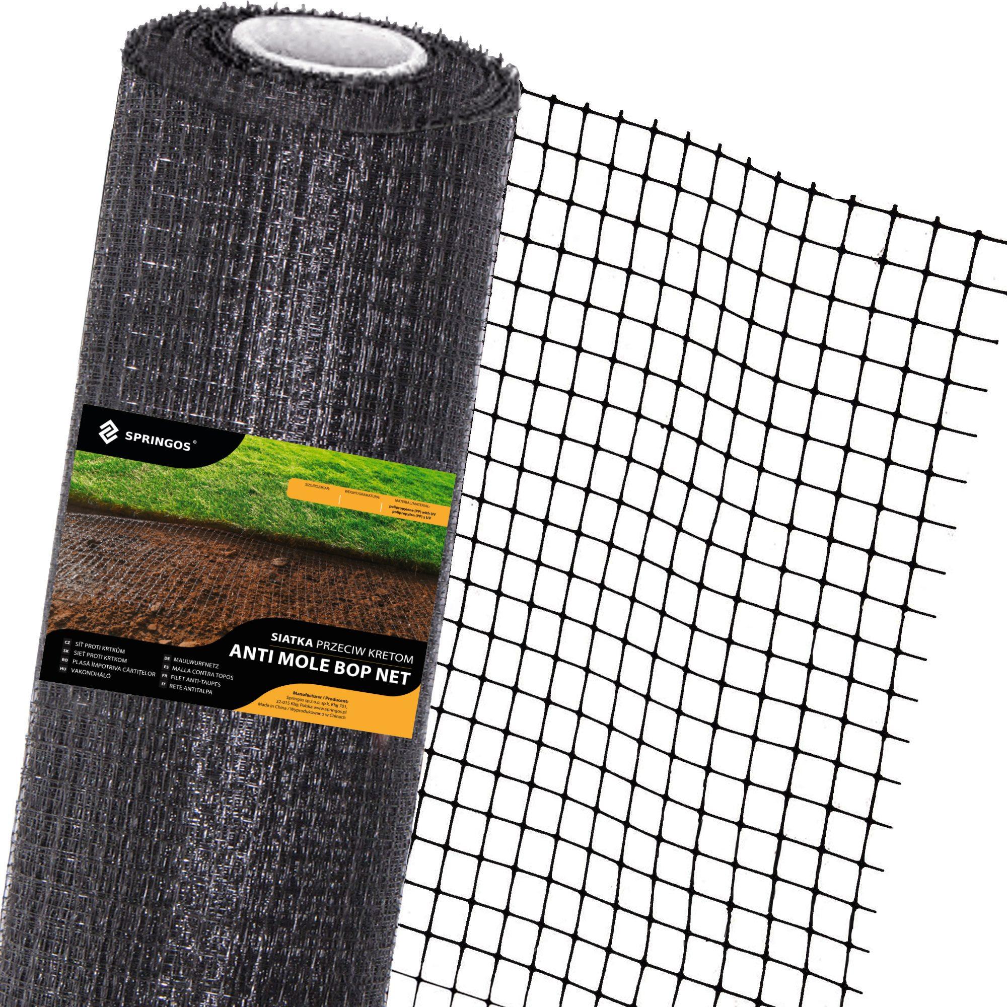 Tinklelis nuo kurmių Springos 2x50 m, 45 g/m²