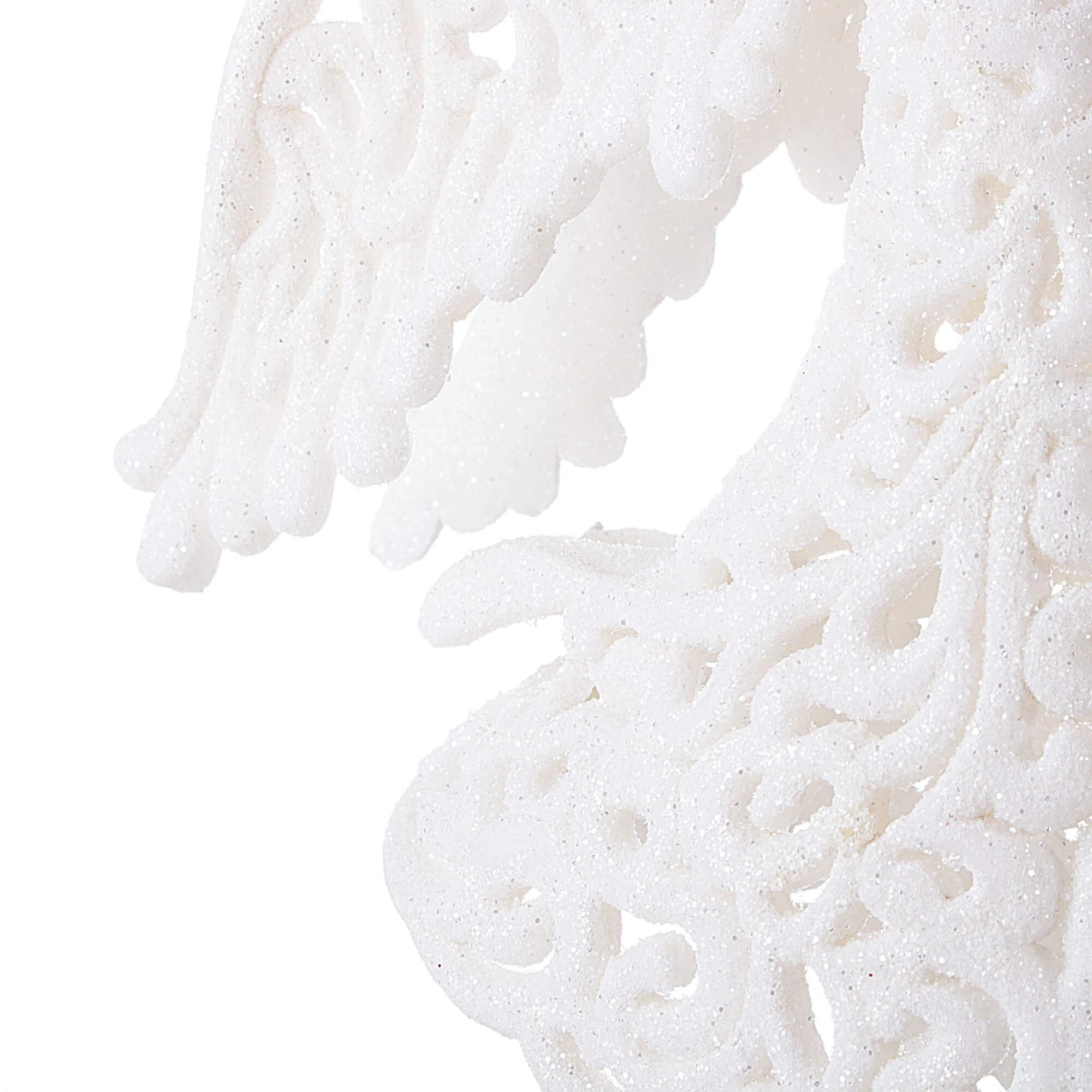 Kalėdinė dekoracija baltas angelėlis Springos 16,5 cm