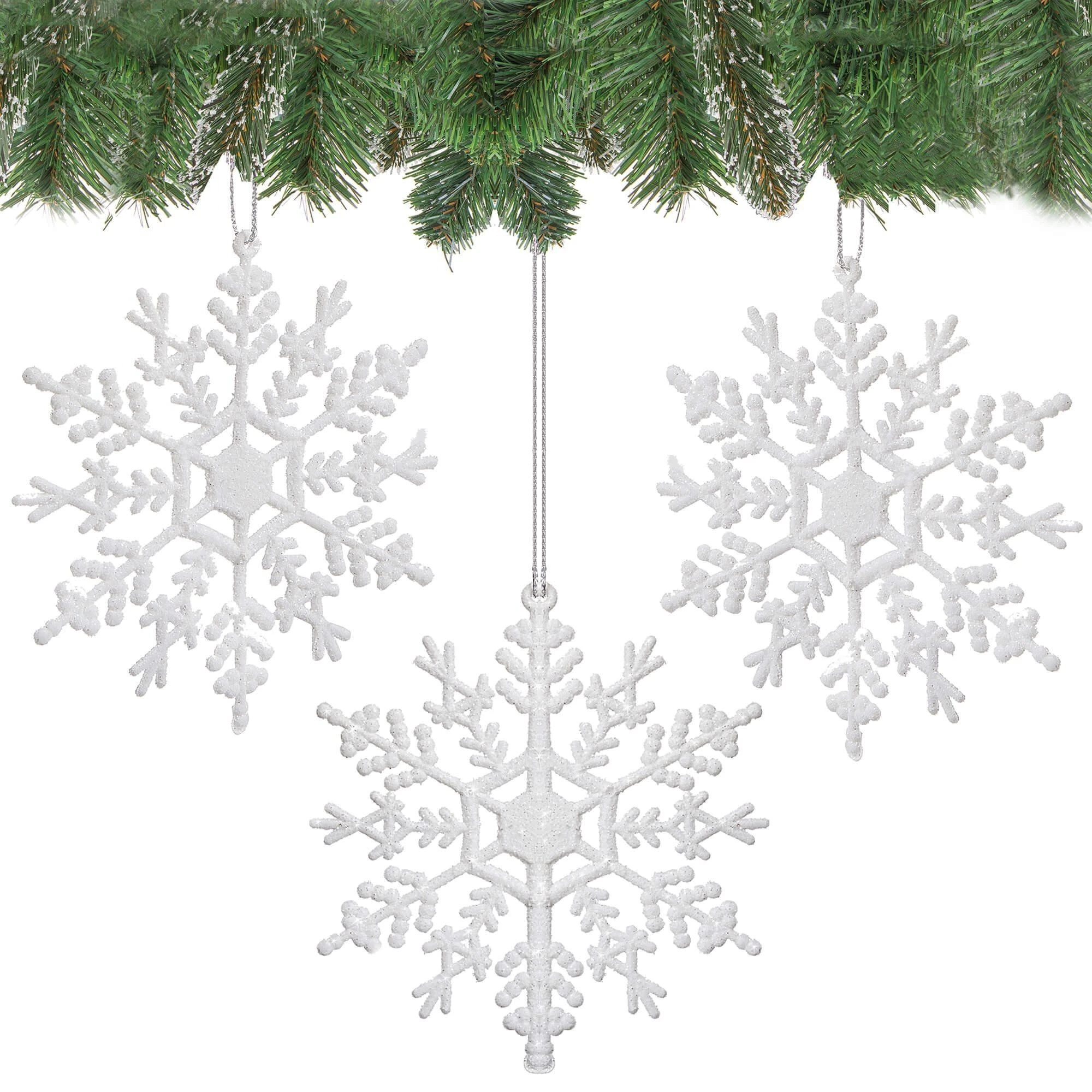 Kalėdinės dekoracijos Springos, 3 vnt., 12 cm