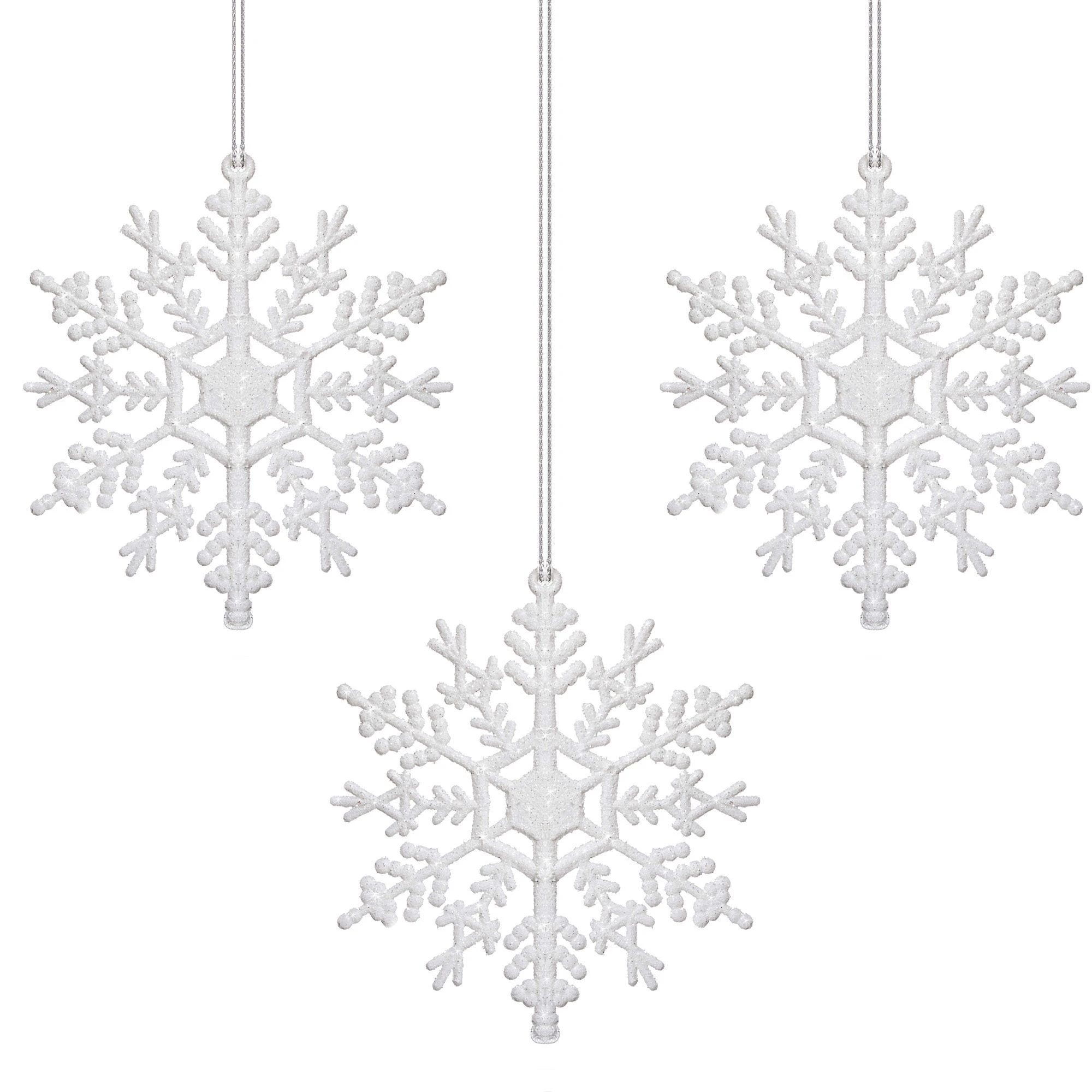 Kalėdinės dekoracijos Springos, 3 vnt., 12 cm