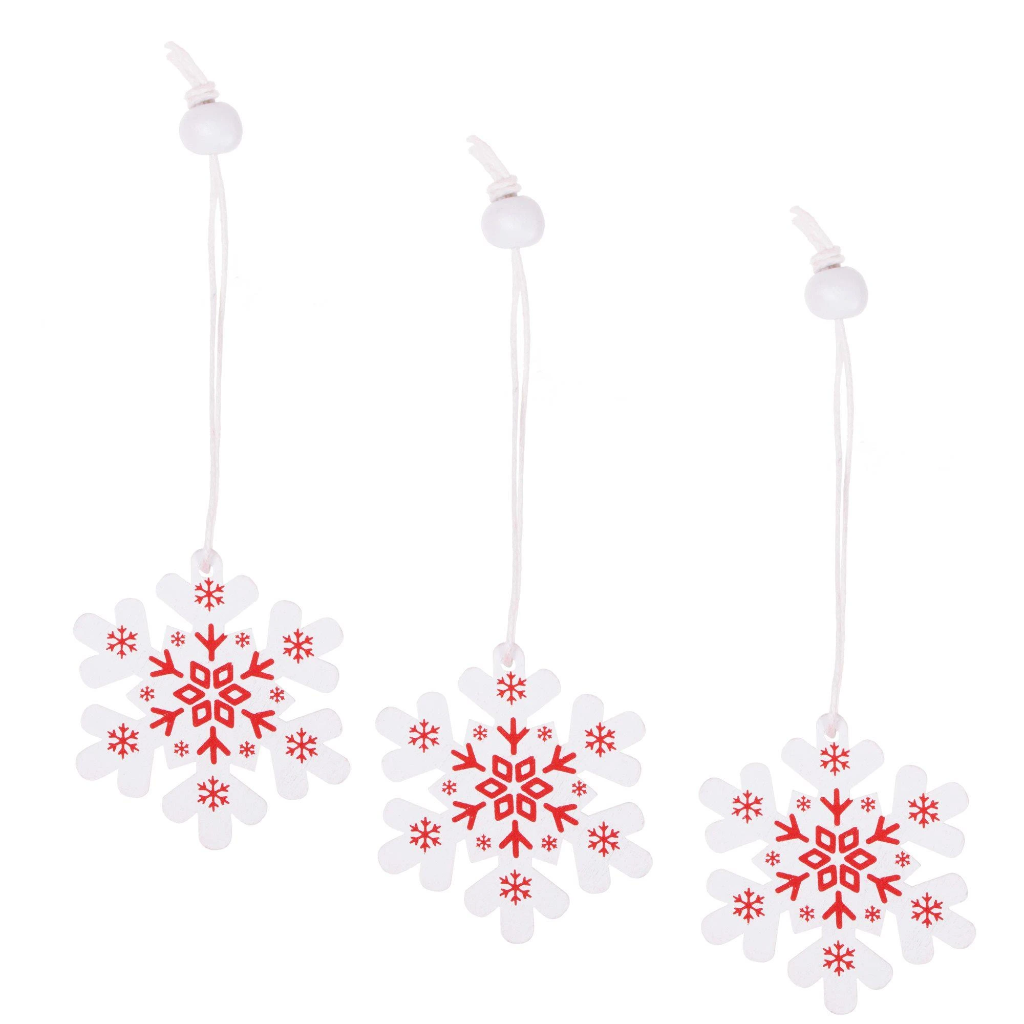 Mediniai ornamentai Springos, 3 vnt.