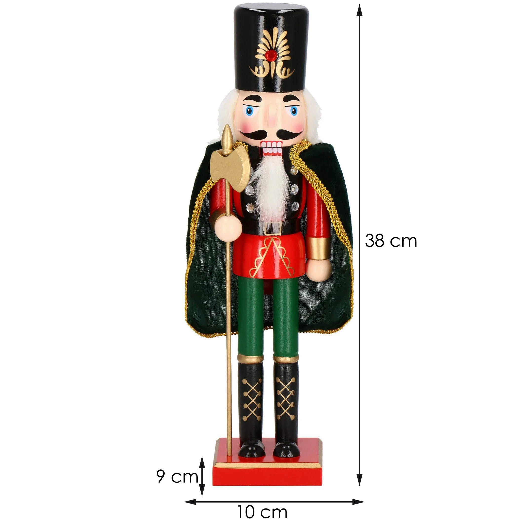 Kalėdų dekoracijos Springos Spragtukas 38 cm