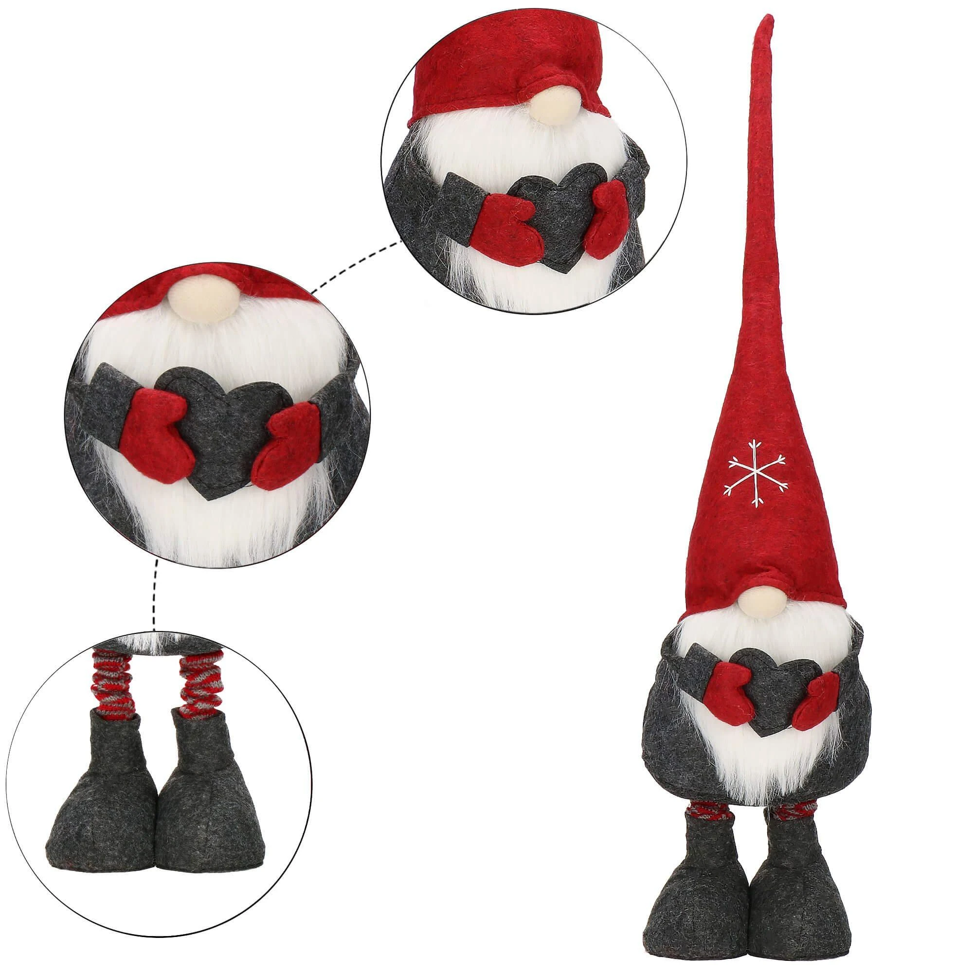Kalėdinė dekoracija Springos Nykštukas 60-80 cm