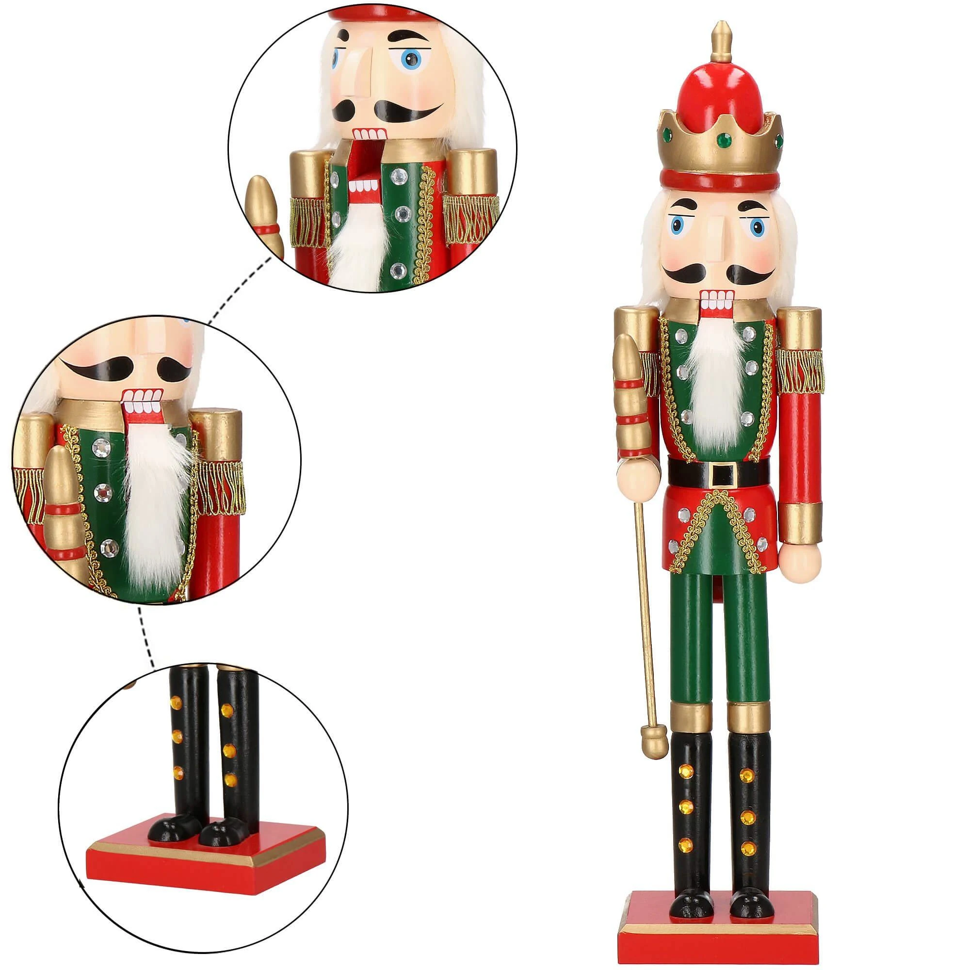 Kalėdinė puošmena Springos Spragtukas 61 cm
